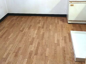 アパートでの特殊清掃作業実績