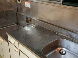 アパートでの特殊清掃作業実績